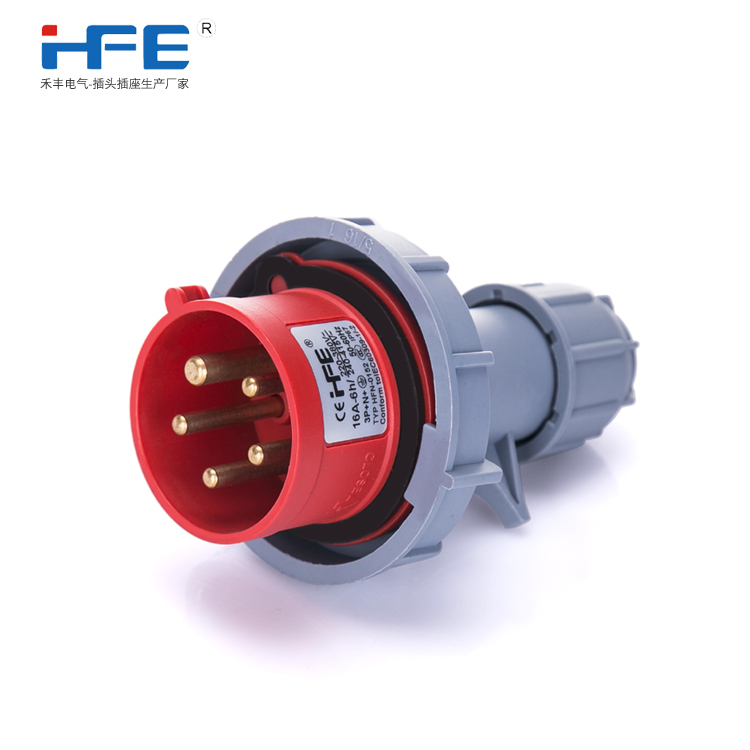 HFN0152 5芯16A工业插头 HFN0252 5芯32A防水工业插头